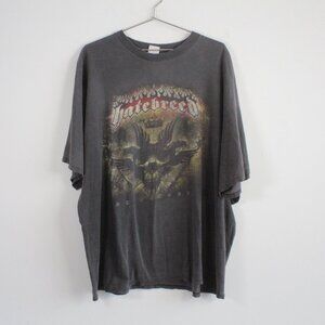 Vintage Tennessee River Hatebreed Metalcore Band Tee Shirt Black 3XL